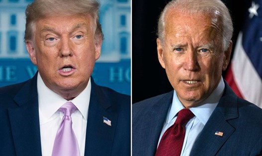 Ông Joe Biden đang dẫn trước ông Donald Trump trong nhiều cuộc thăm dò. Ảnh: AP