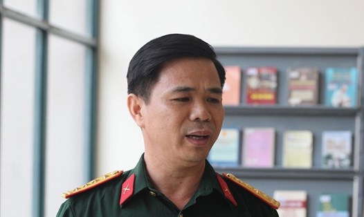 Đại tá, TS Nguyễn Hữu Lập - Chủ nhiệm khoa Tư tưởng Hồ Chí Minh, Học viện Chính trị, Bộ Quốc phòng. Ảnh: T.Vương