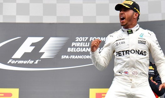 Lewis Hamilton Ảnh: AFP