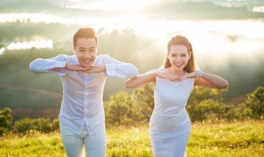 Nữ diễn viên "Cổng mặt trời" Hiền Trang có hôn nhân viên mãn sau ánh hào quang (Ảnh: NVCC).