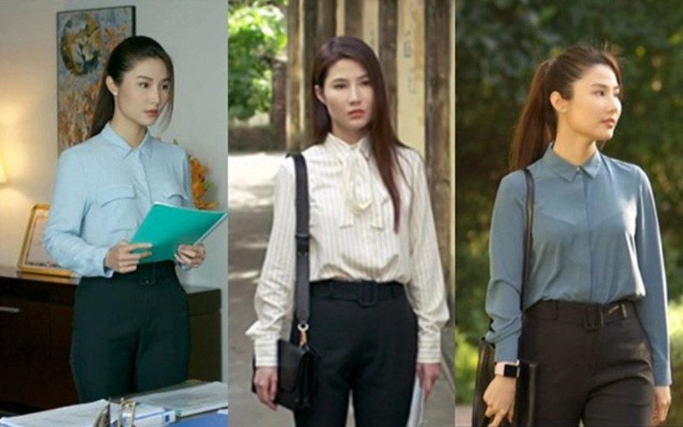 Diễm My 9X diện đồ "kín cổng cao tường" trên màn ảnh (Ảnh: NVCC). Diễm My 9X diện đồ "kín cổng cao tường" trên màn ảnh (Ảnh: NVCC).