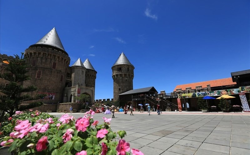 Bà Nà hill, một điểm đến hấp dẫn của du khách khi đến thăm Đà Nẵng. Ảnh: Hải Nguyễn