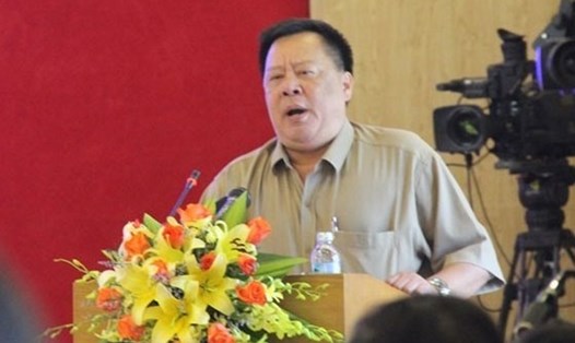 Ông Võ Tấn Thái - Giám đốc Sở TNMT tỉnh Khánh Hòa xin thôi chức sau khi bị kỷ luật cảnh cáo. Ảnh: Nhiệt Băng