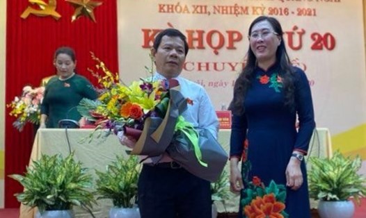 Ông Đặng Văn Minh được bầu giữ chức Chủ tịch UBND tỉnh Quảng Ngãi. Ảnh: Nghiêm Hà
