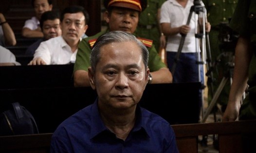 Ông Nguyễn Hữu Tín - bị can liên quan đến vụ án sai phạm của cựu Bộ trưởng Vũ Huy Hoàng. Ảnh: Đình Trường.