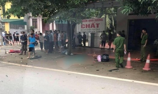Lực lượng chức năng đã tạm giữ, tiến hành test ma túy và nồng độ cồn tài xế Innova tông chết 3 phụ nữ ở Phú Thọ. Ảnh: Nguyễn Thu Hằng
