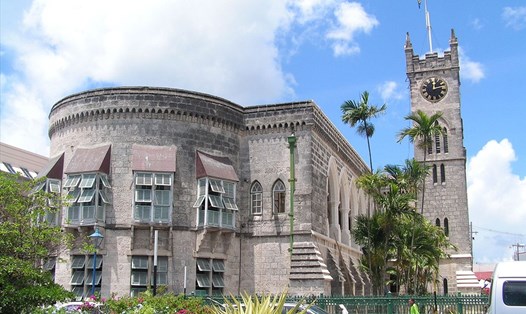 Tòa nhà quốc hội Barbados. Ảnh: ST