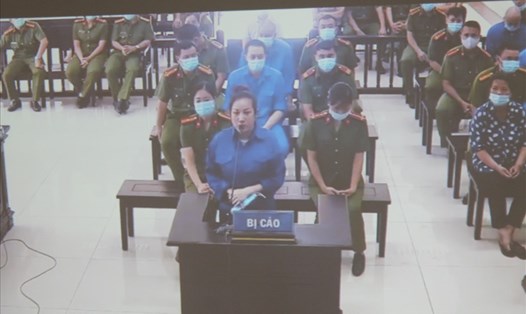 Vợ Đường Nhuệ lĩnh án18 tháng tù vụ thao túng đấu giá đất Thái Bình. Ảnh MD