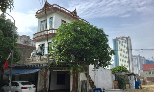 Hiện trạng nhà, đất của ông Nguyễn Quốc Tâm tại phường Quang Trung (TP. Vinh-Nghệ An) trước khi bị thu hồi. Ảnh: Q. Đại