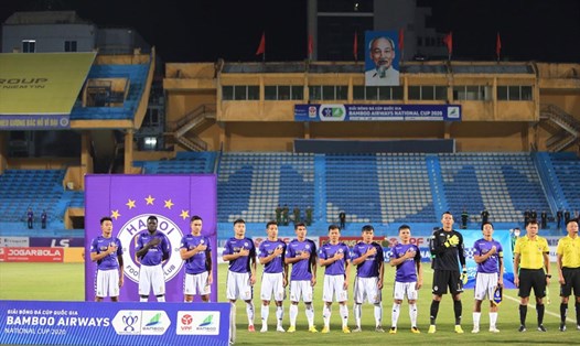 Câu lạc bộ Hà Nội đang gặp khó về lực lượng trước trận chung kết Cúp Quốc gia 2020. Ảnh: VPF