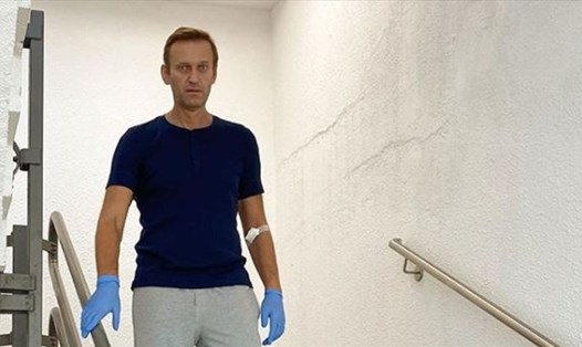Hình ảnh mới nhất của thủ lĩnh đối lập Nga Alexei Navalny. Ảnh: Sky News.