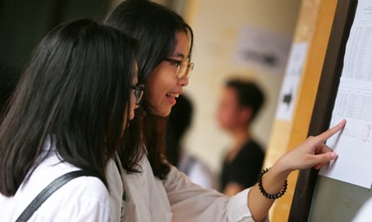 Các trường Đại học top đầu đều lần lượt công bố điểm chuẩn xét học bạ. Ảnh minh hoạ: Hải Nguyễn.