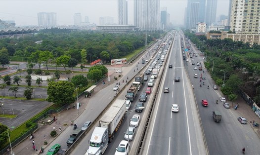 Thành phố Hà Nội đề nghị Bộ GTVT phối hợp triển khai đầu tư tuyến đường Vành đai 4, đoạn qua địa bàn (ảnh minh hoạ). Ảnh: G.T