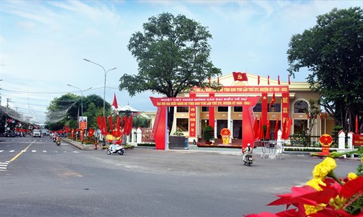 Đại hội đại biểu Đảng bộ tỉnh Kon Tum sẽ diễn ra tại Hội trường Ngọc Linh. Ảnh V.Phương