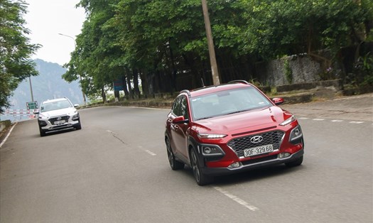 Hyundai Kona, một trong những mẫu SUV đô thị đáng chú ý trên thị trường. Ảnh TT