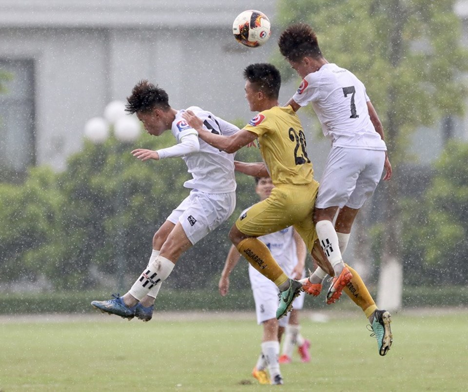 U17 HAGL (áo trắng) đã loại U17 Thanh Hoá để giành quyền vào bán kết giải U17 Quốc gia 2020. Ảnh: VFF. U17 HAGL (áo trắng) đã loại U17 Thanh Hoá để giành quyền vào bán kết giải U17 Quốc gia 2020. Ảnh: VFF.