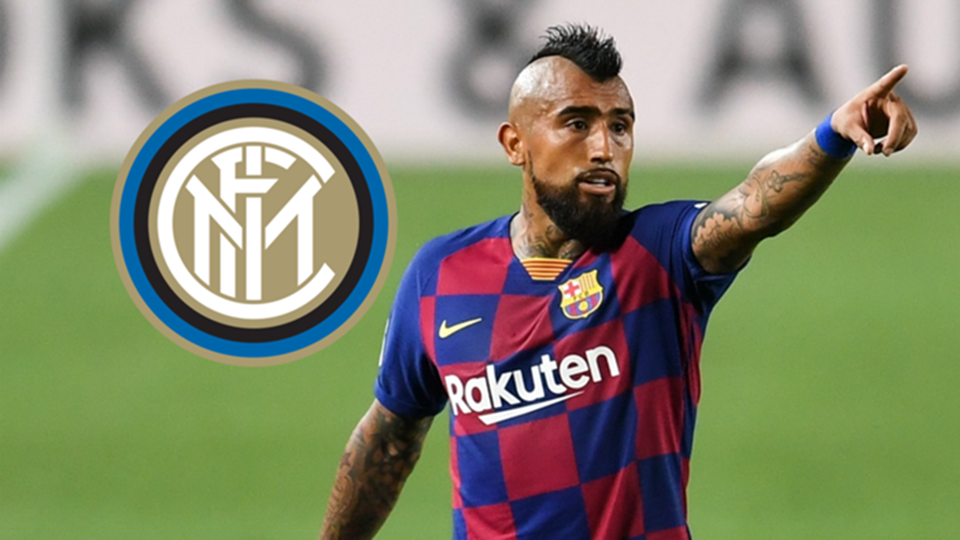 Arturo Vidal chia tay Barcelona trong êm đẹp để chuyển sang khoác áo Inter Milan. Ảnh: Getty. Arturo Vidal chia tay Barcelona trong êm đẹp để chuyển sang khoác áo Inter Milan. Ảnh: Getty.