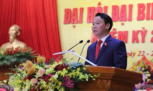 Ông Đỗ Đức Duy được bầu làm Bí thư Tỉnh uỷ Yên Bái nhiệm kỳ 2020-2025. Ảnh Trần Vương