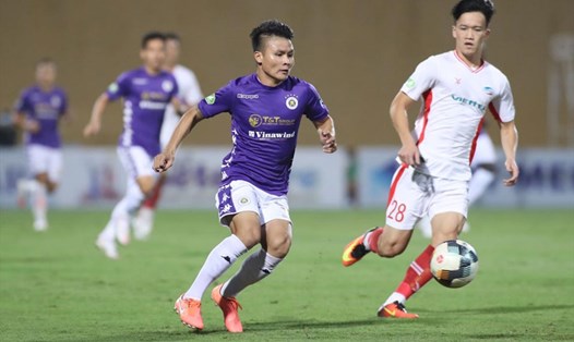 Quang Hải rực sáng tại chung kết Cúp Quốc gia mới đây, giúp Hà Nội đánh bại Viettel 2-1. Ảnh: VPF.