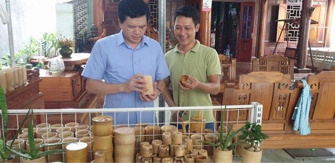 Chàng trai miền Trà Lân khởi nghiệp từ tre Việt