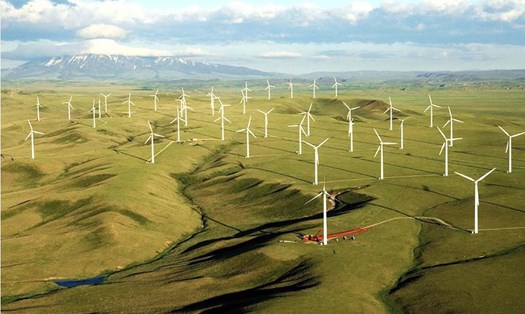 Gia Lai là tỉnh có tiềm năng, thế mạnh để phát triển điện gió. Ảnh TA