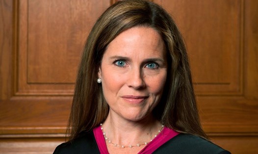 Nhiều nguồn tin khẳng định, bà Amy Coney Barrett đã được Tổng thống Donald Trump lựa chọn đề cử cho cương vị thẩm phán Tòa án tối cao Mỹ mới. Ảnh: AP.
