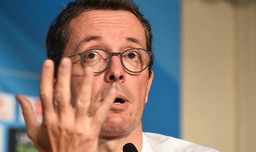 Chủ tịch đội Marseille thực hiện các tố tụng vì bị doạ giết trên mạng xã hội. Ảnh: AFP
