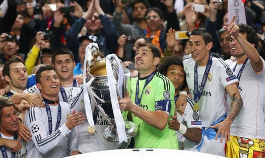 Real Madrid ghi 41 bàn trong mùa giải vô địch Châu Âu lần thứ 10. Ảnh: Getty Images