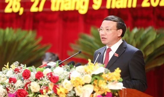 Ông Nguyễn Xuân Ký tái đắc cử Bí Thư tỉnh ủy Quảng Ninh tại Hội nghị lần thứ nhất Ban Chấp hành Đảng bộ tỉnh Quảng Ninh khoá XV ( nhiệm kỳ 2020-2025). Ảnh: TTTT Quang Ninh