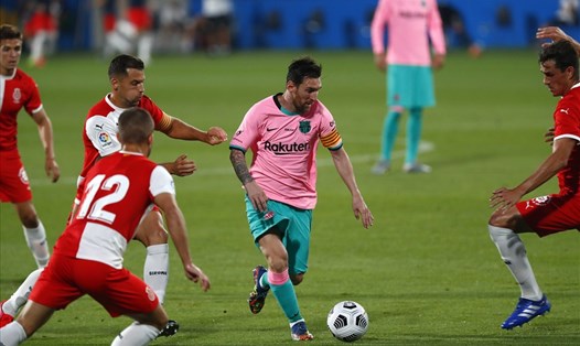 Lionel Messi sẽ "cháy" hết mình trong mùa giải cuối ở Barca? Ảnh: Getty Images