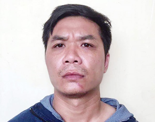 Phạm Văn Hoàng - nghi phạm bắn một công an xã ở huyện Đông Anh, Hà Nội. Ảnh: Công an Hà Nội.