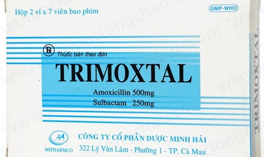Cục Quản lý dược đề nghị thu hồi thuốc Trimoxtal 500/250 trên toàn quốc (ảnh Minh Họa Nhật Hồ)
