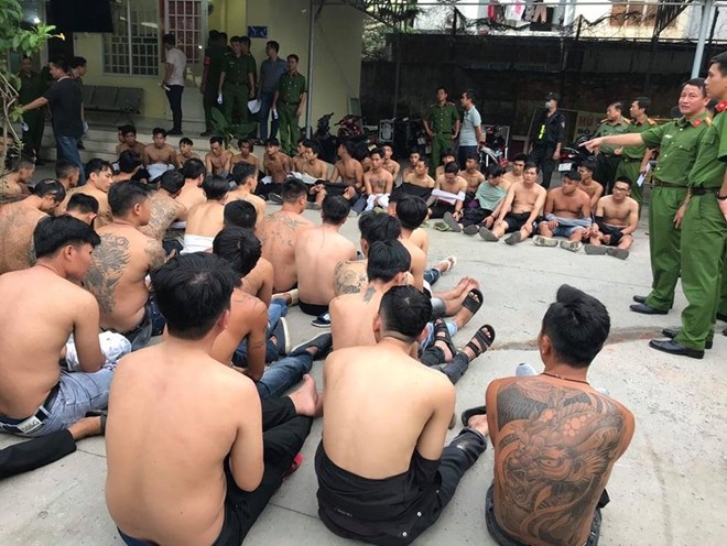 Bắt giữ 2 nhóm giang hồ 59 người chuẩn bị hỗn chiến tranh giành đất đai