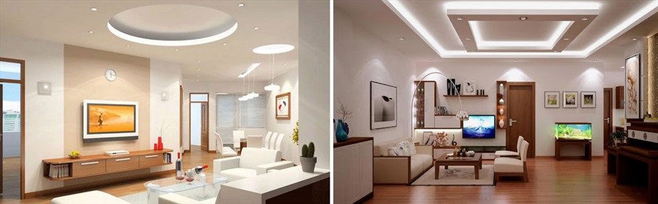 Trang trí nhà đẹp với ý tưởng thiết kế trần thạch cao