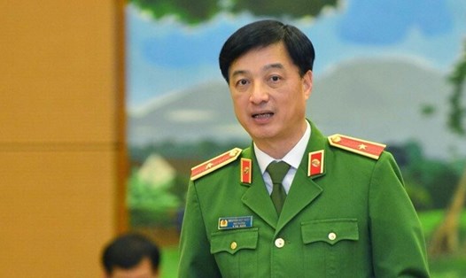 Thiếu tướng Nguyễn Duy Ngọc - Thứ trưởng Bộ Công an. Ảnh QH