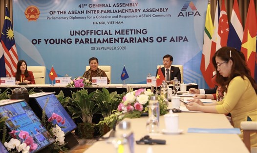 Hội nghị lần thứ nhất của Nghị sĩ trẻ AIPA. Ảnh Hải Nguyễn