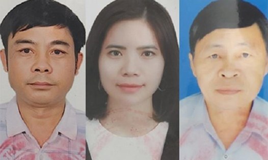 Ba bị can bị bắt giữ Võ Biên Thùy, Trần Lê Ngọc Tú và Nguyễn Xuân Thọ. Ảnh:PV