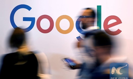 Logo của Google. Ảnh: Xinhua