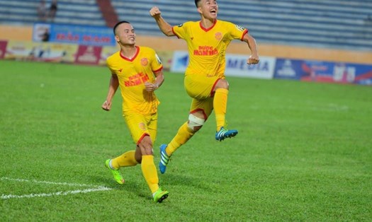 Câu lạc bộ Nam Định hướng đến một mùa giải mới khởi sắc hơn. Ảnh: VPF