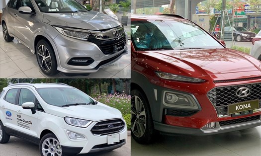 So sánh mức trượt giá Honda HR-V, Ford EcoSport và Hyundai Kona. Ảnh minh hoạ: KL.