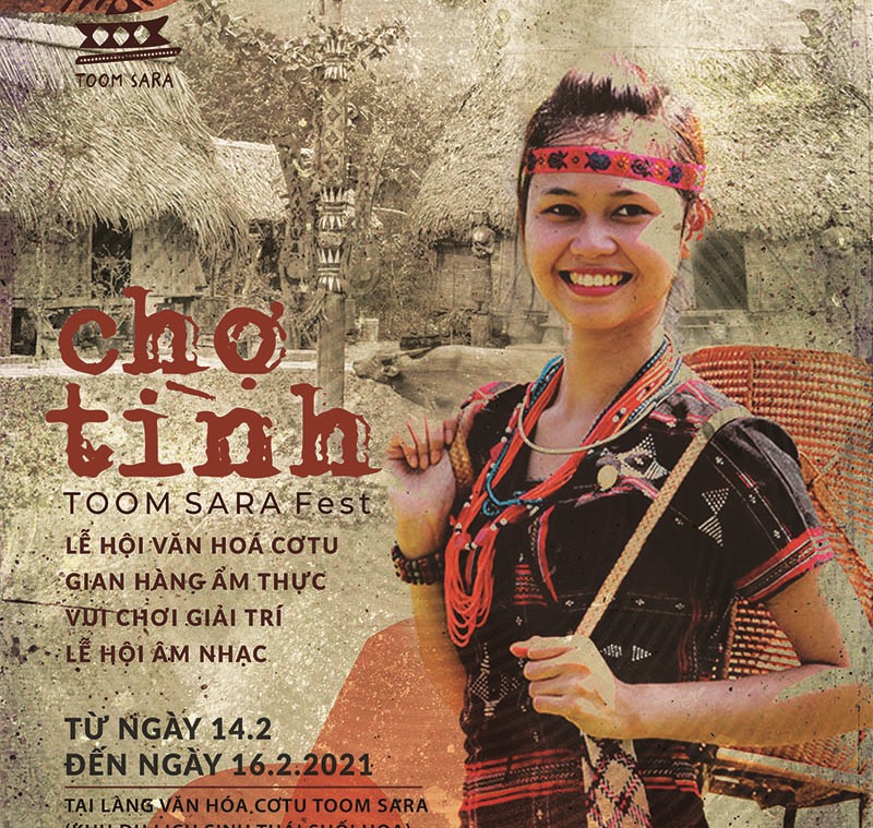 Tết 2021 đến Đà Nẵng ghé “Chợ Tình”. Ảnh: TT