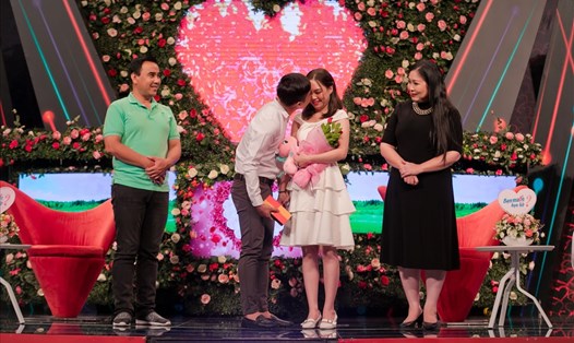 Cặp đôi được Hồng Vân, Quyền Linh mai mối đã kết hôn sau 5 tháng. Ảnh: CTCC.