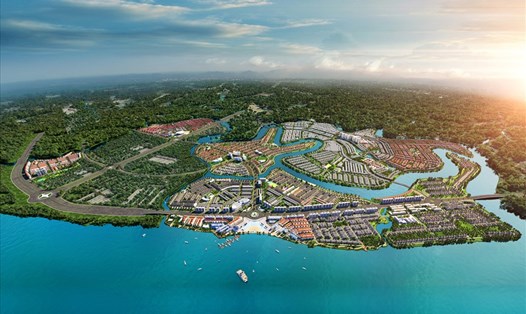 Phối cảnh tổng thể dự án Aqua City