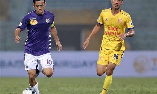 Hà Nội sẽ đấu Nam Định ở vòng khai mạc V.League 2021. Ảnh: Hải Đăng