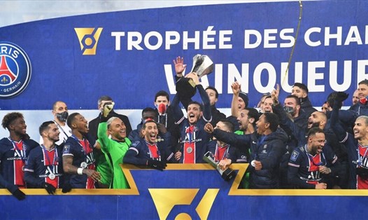 PSG sớm có danh hiệu đầu tiên trong mùa giải 2020-21. Ảnh: AFP