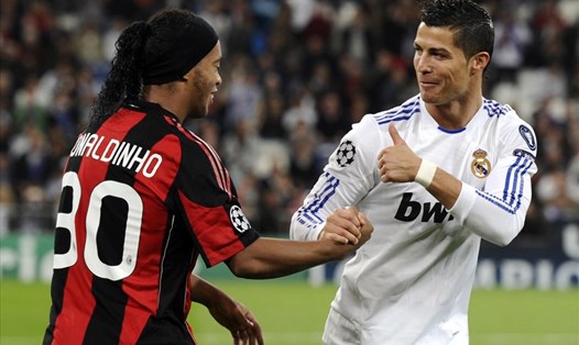 Vì đầu tư vào Ronaldinho, Barcelona đã không chọn Cristiano Ronaldo dù chi phí khi đó chỉ là 17 triệu Euro. Ảnh: AFP
