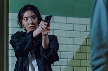 Tạo hình của Lee Da Hee trong phim mới. Ảnh cắt phim