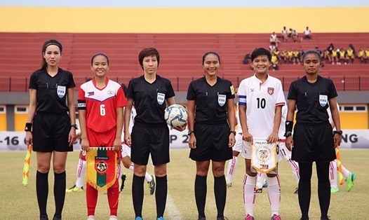 Trọng tài nữ Việt Nam có cơ hội tham gia cầm còi các trận đấu tại World Cup nữ 2023. Nguồn: Myanmar Football