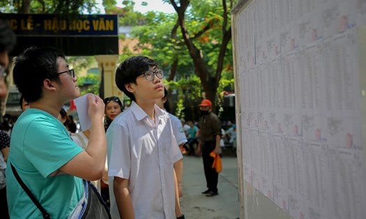 Tuyển sinh lớp 10: Hàng nghìn học sinh sẽ trượt THPT công lập Hà Nội. Ảnh minh họa: LĐO.