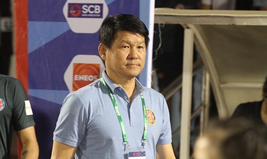 Huấn luyện viên Vũ Tiến Thành khẳng định câu lạc bộ Sài Gòn đá đẹp nên thu hút được khán giả. Ảnh: Thanh Vũ